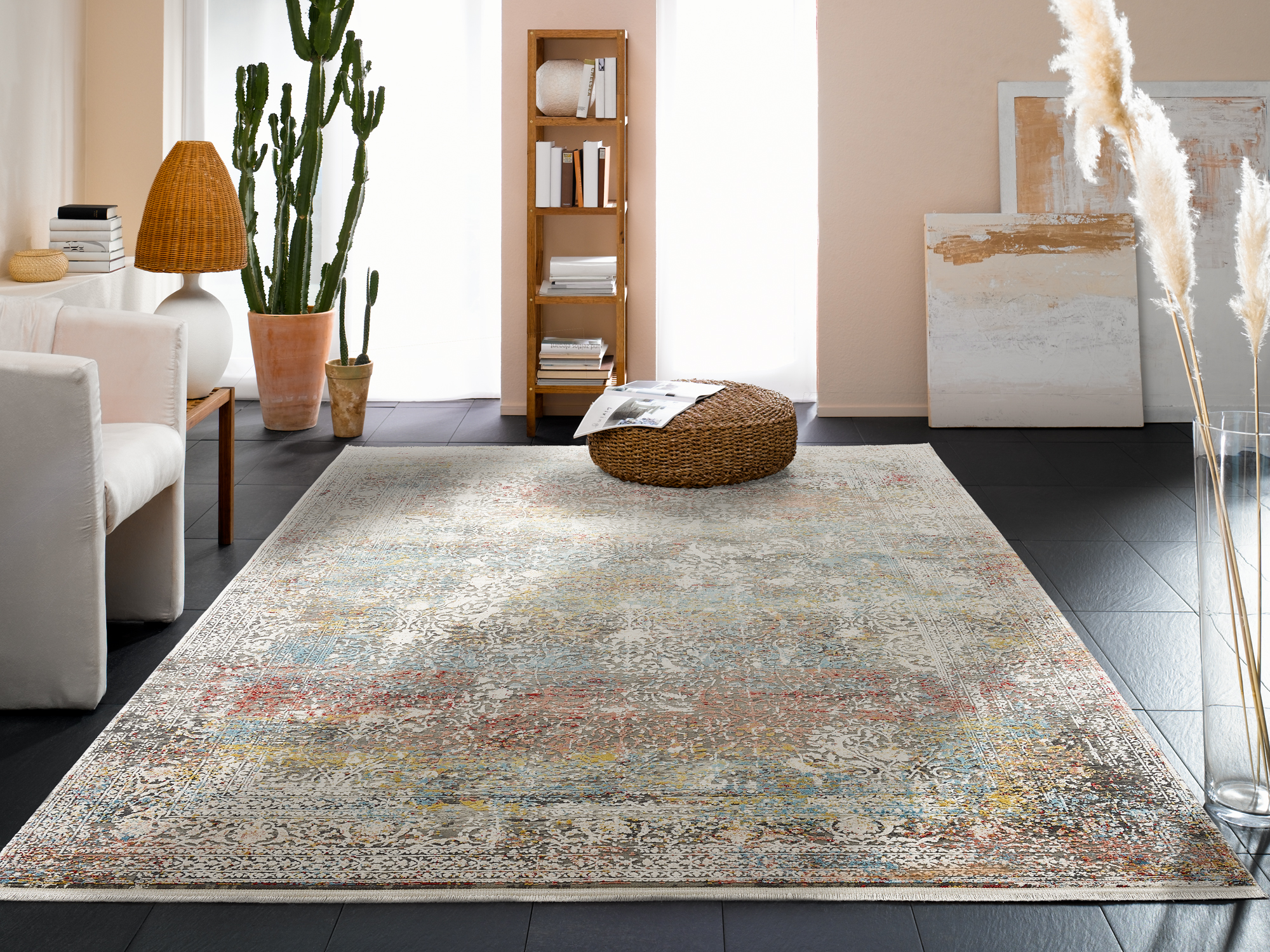 Bestseller Cava Designer Teppich multicolor