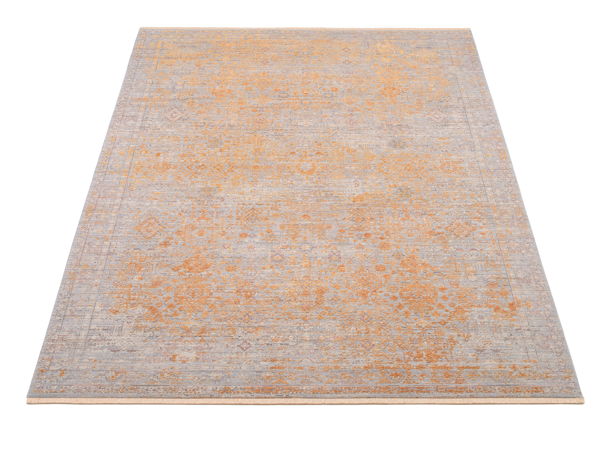 Farben Grande Designer Teppich gold-creme