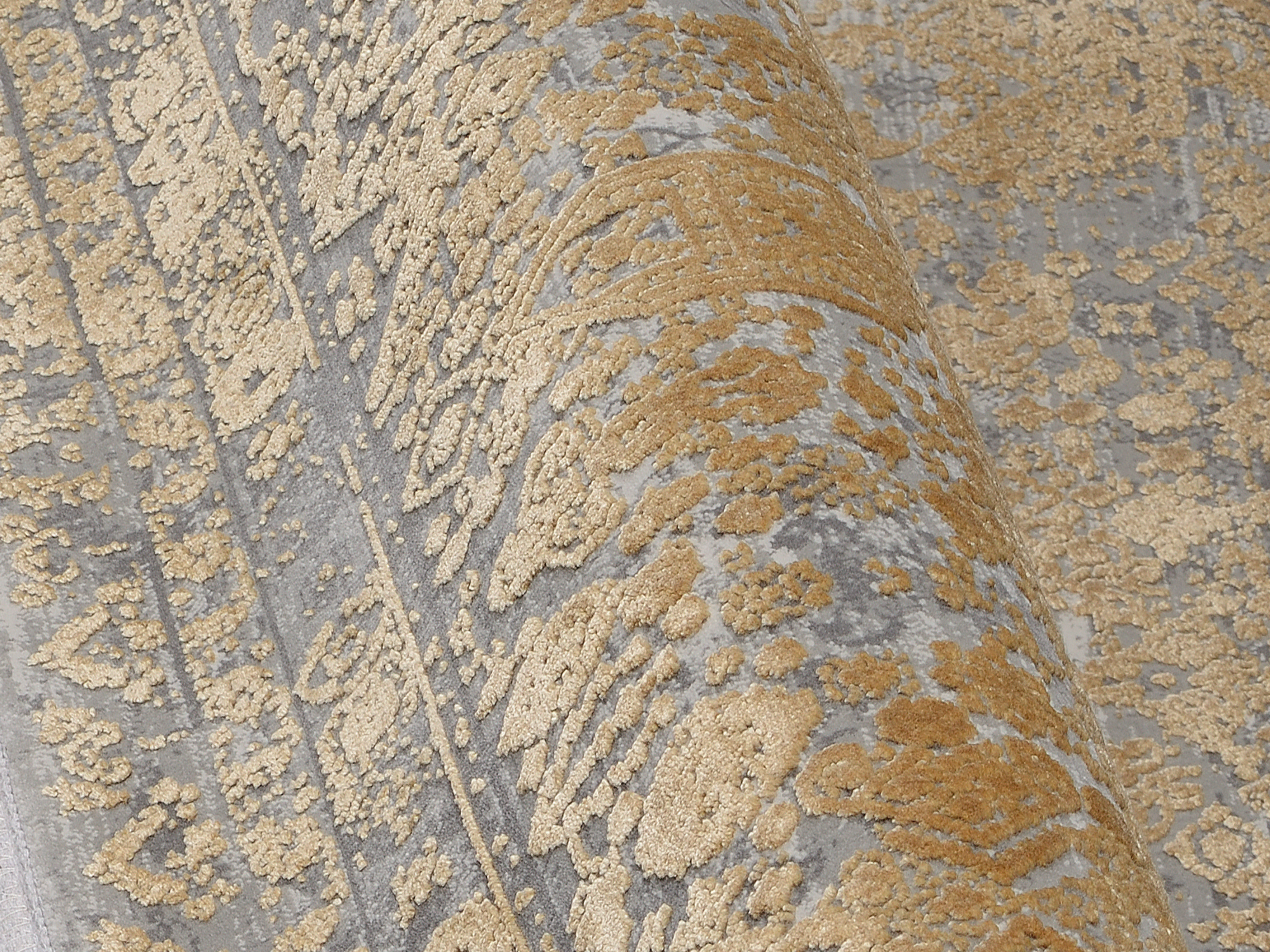 Colour Tadi Designer Teppich gold