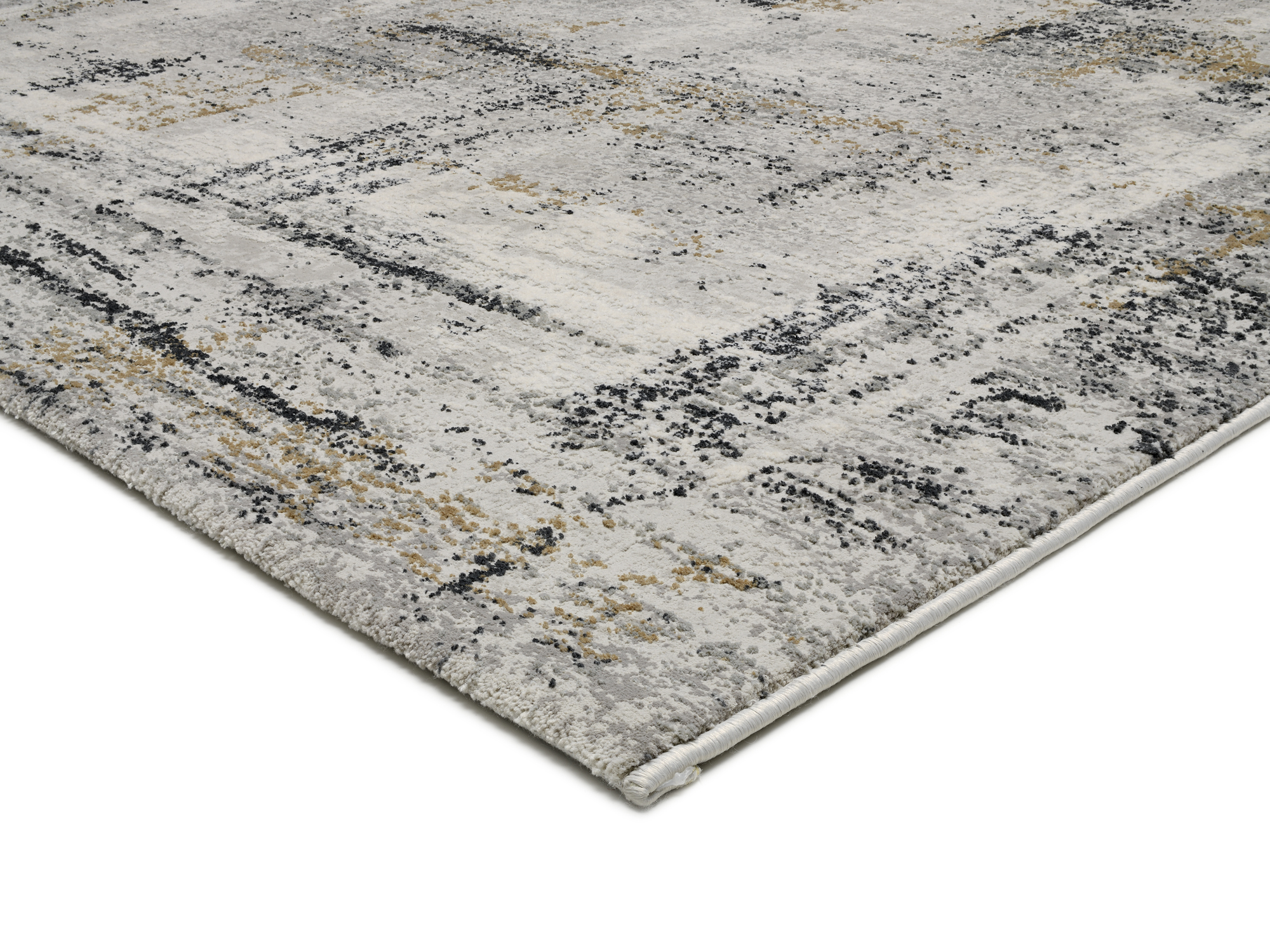Manchester Delmont Designer Teppich grau