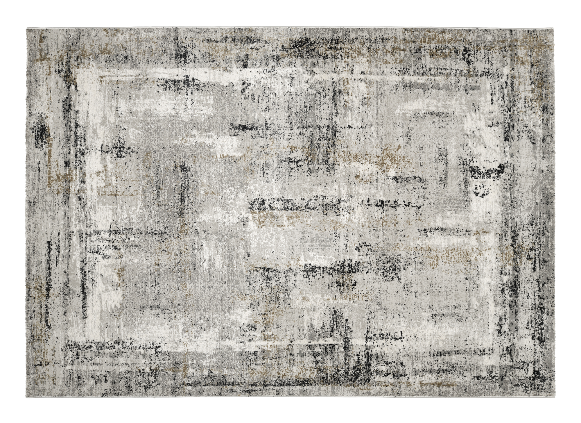 Manchester Delmont Designer Teppich grau