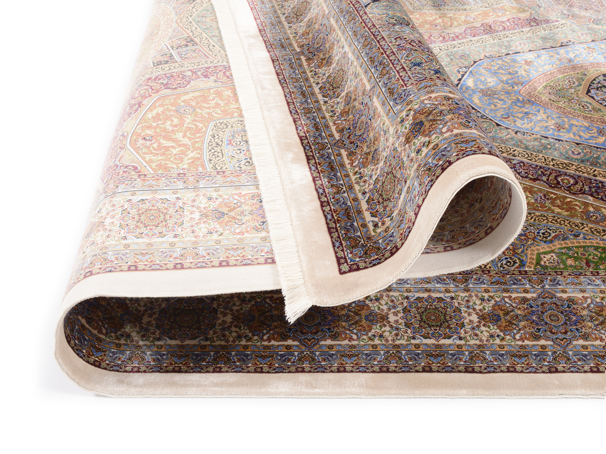 Silk Line Shah Abbas Orientteppich multicolor