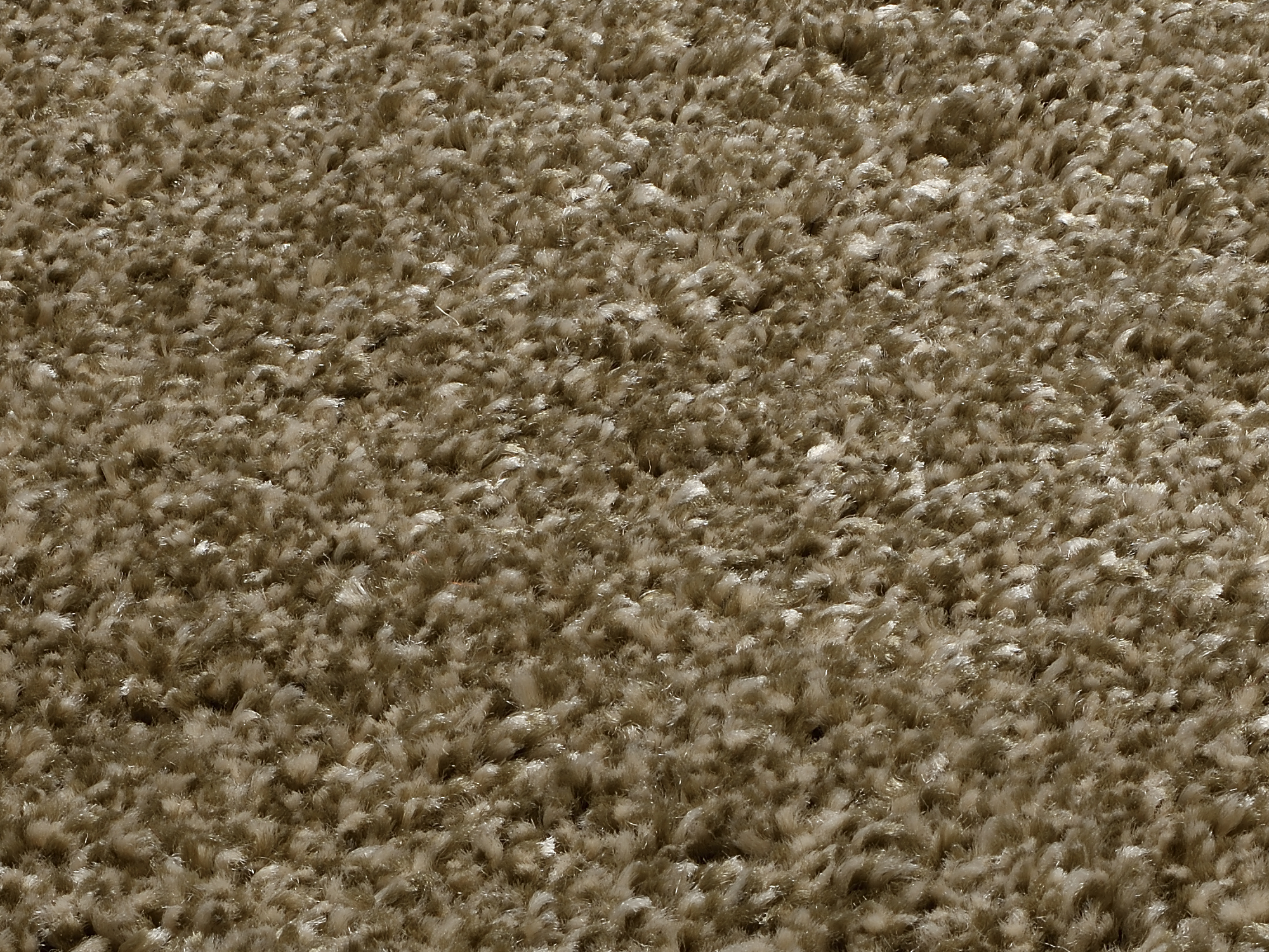 Montis Hochflor Teppich hellbraun