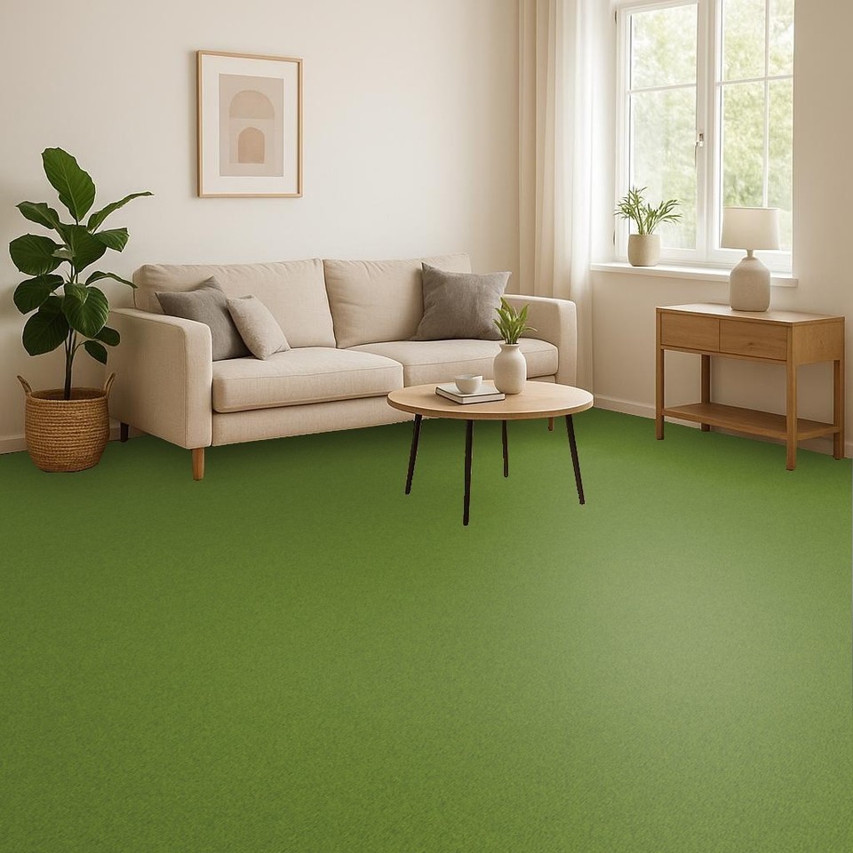 Vorwerk Teppichboden Bingo 4J30 grün m²/23,99€