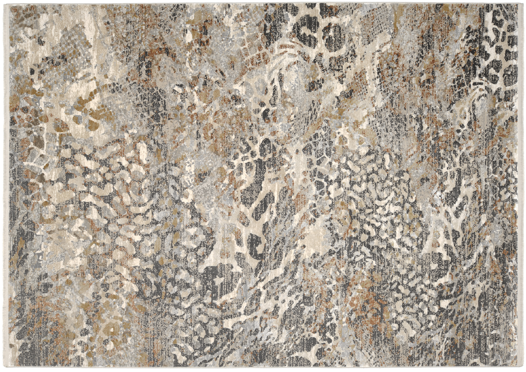 Bestseller Fluid Designer Teppich beige-mix