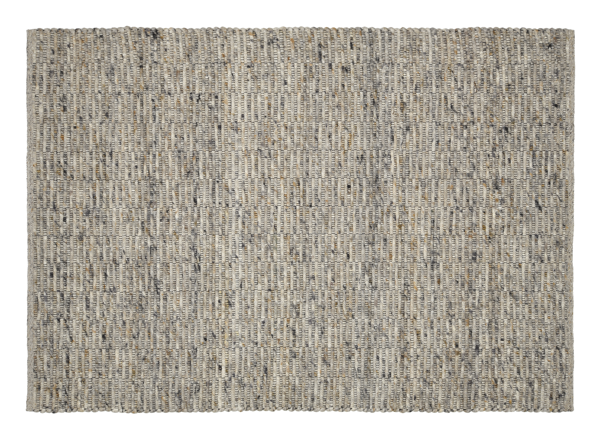 Atrium Handweb Wollteppich beige-mix