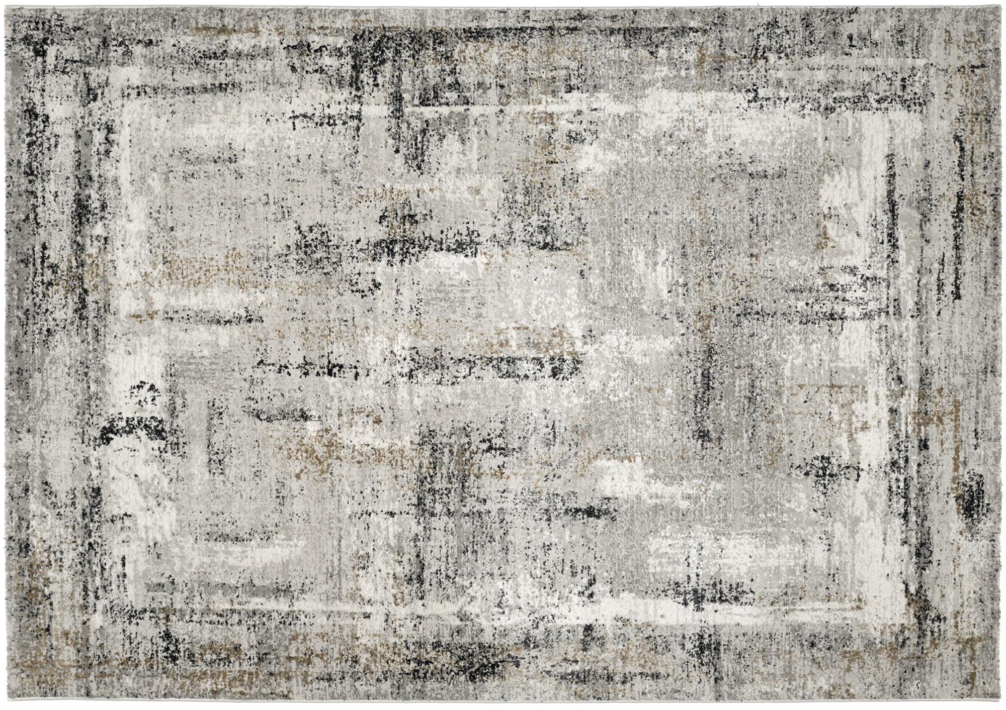 Manchester Delmont Designer Teppich grau