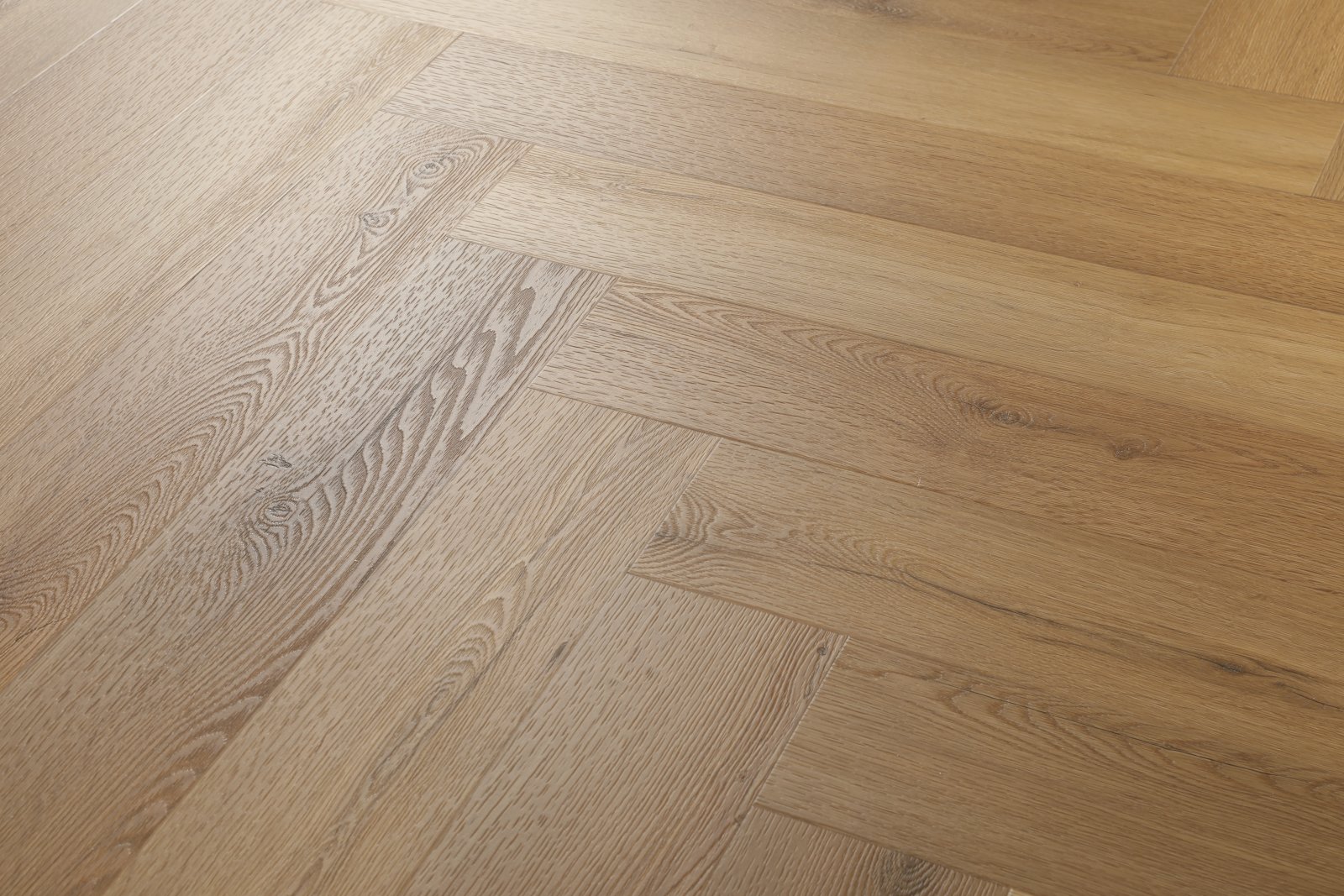 Klick Vinyl Fischgräte Eiche natur – Herringbone Designboden mit integrierter Dämmung, Ansicht 8