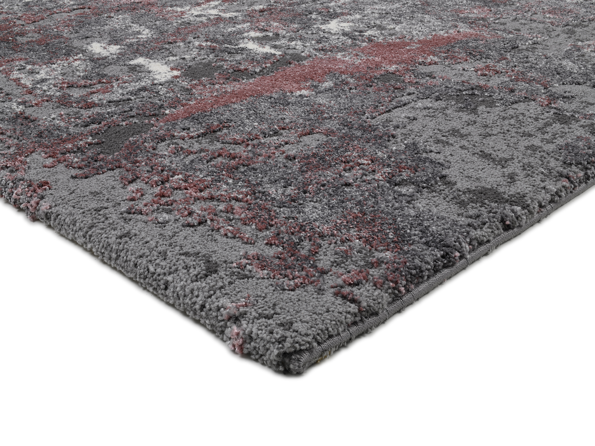 Juwel Liray Designer Teppich rosenholz