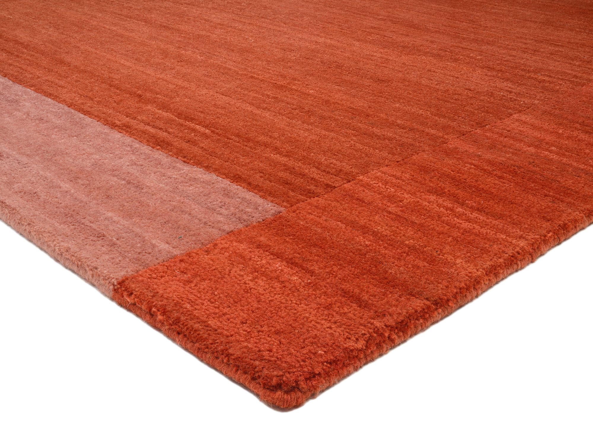 Sensation Silk Lakir Wollteppich kastanie