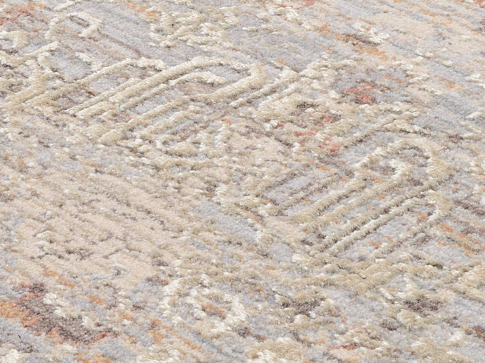 Farben Grande Designer Teppich natur