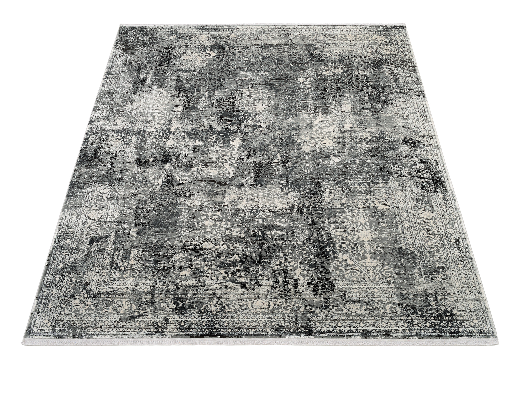 Bestseller Cava Designer Teppich dunkelgrau