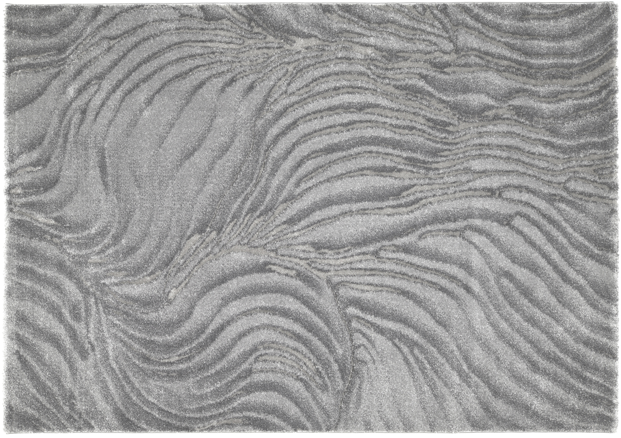 Liv Coral Designer Teppich grau