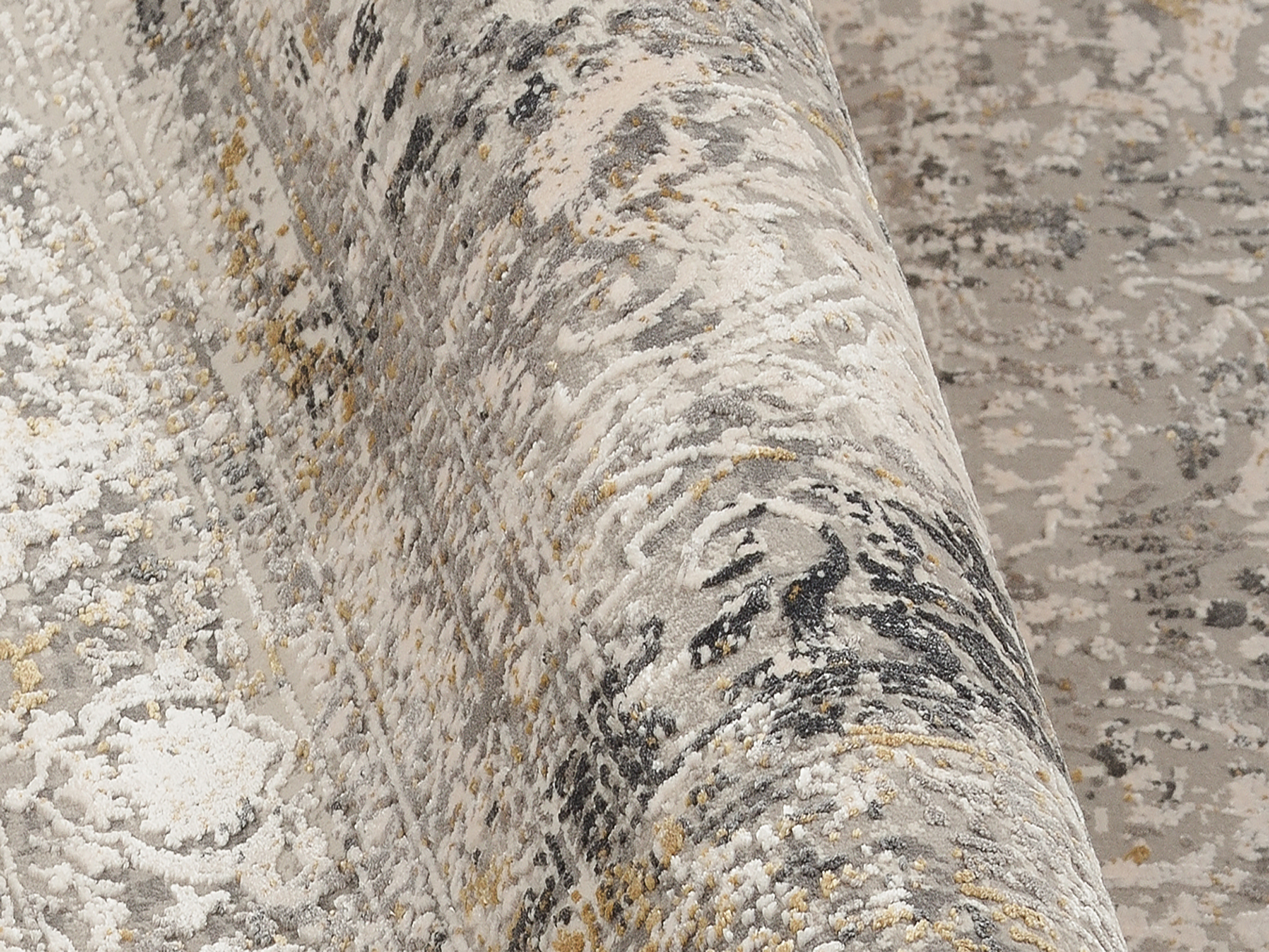 Bestseller Cava Designer Teppich grau-mix