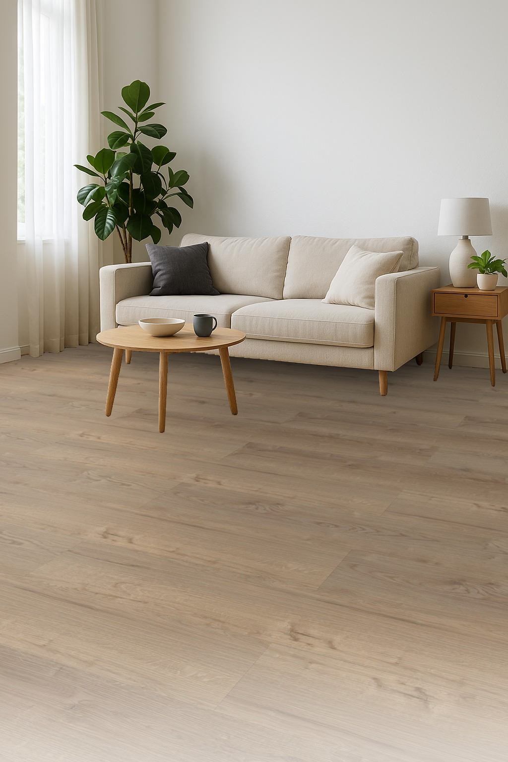 Klick Vinyl Eiche markant grau