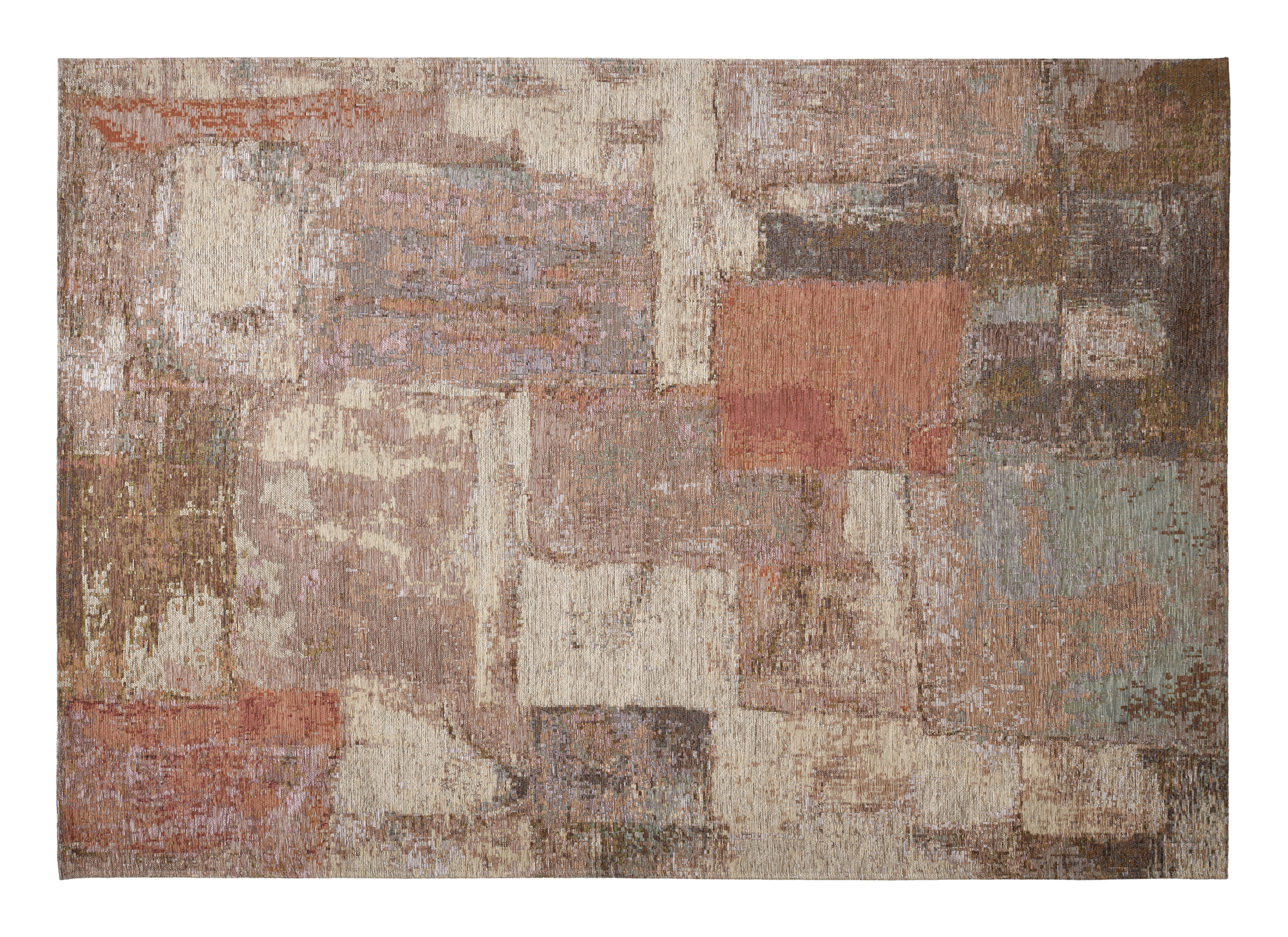 Atlanta Track Flachgewebe Teppich multicolor