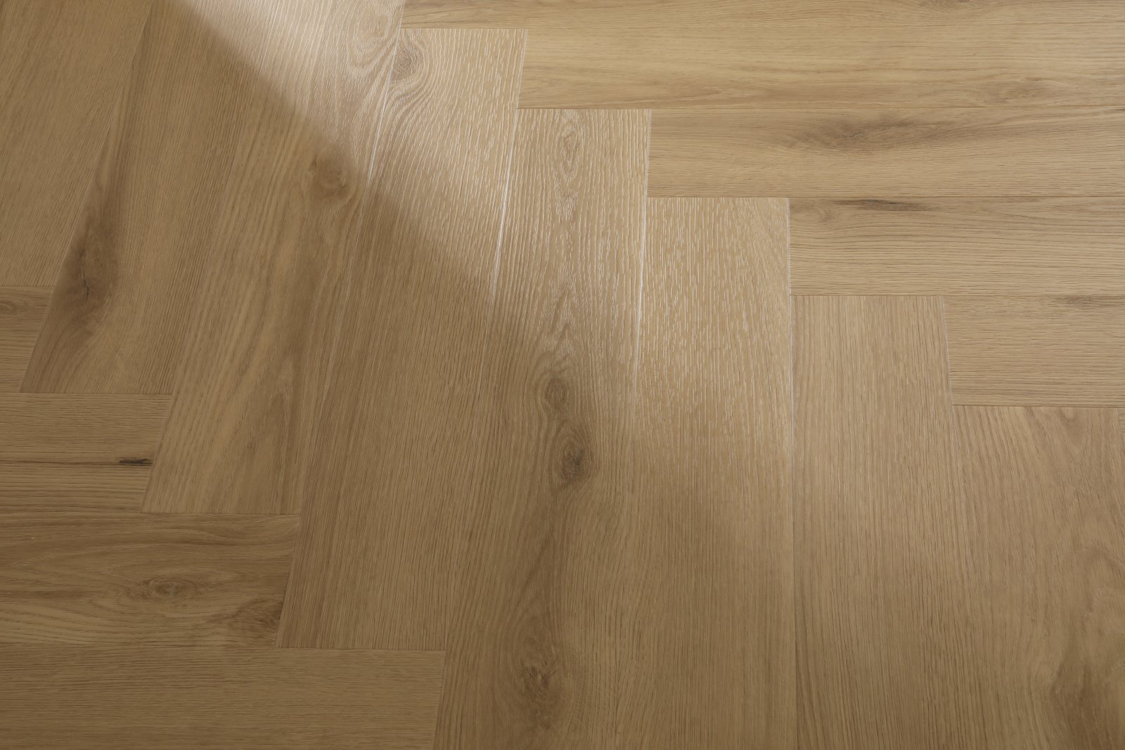 Klick Vinyl Fischgräte Eiche sandnatur – Herringbone Designboden mit integrierter Dämmung, Ansicht 7