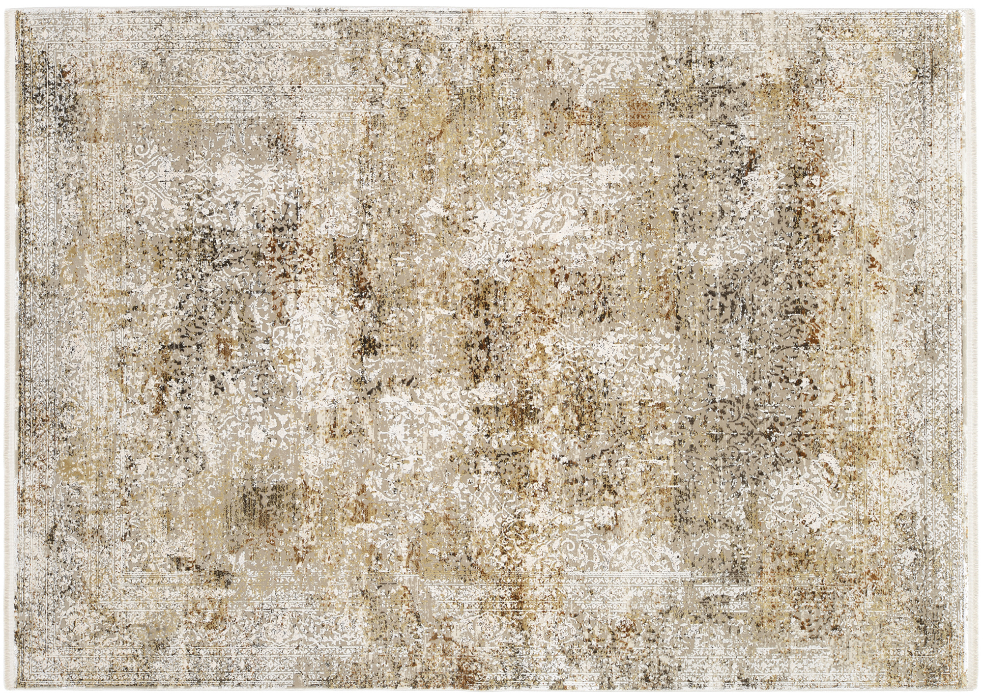 Bestseller Cava Designer Teppich beige-mix