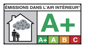Siegel A+ Innenraumemissionen