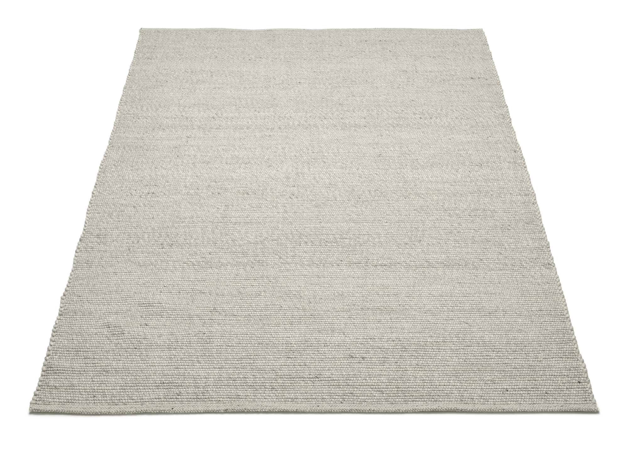 Tiny Handweb Teppich silber