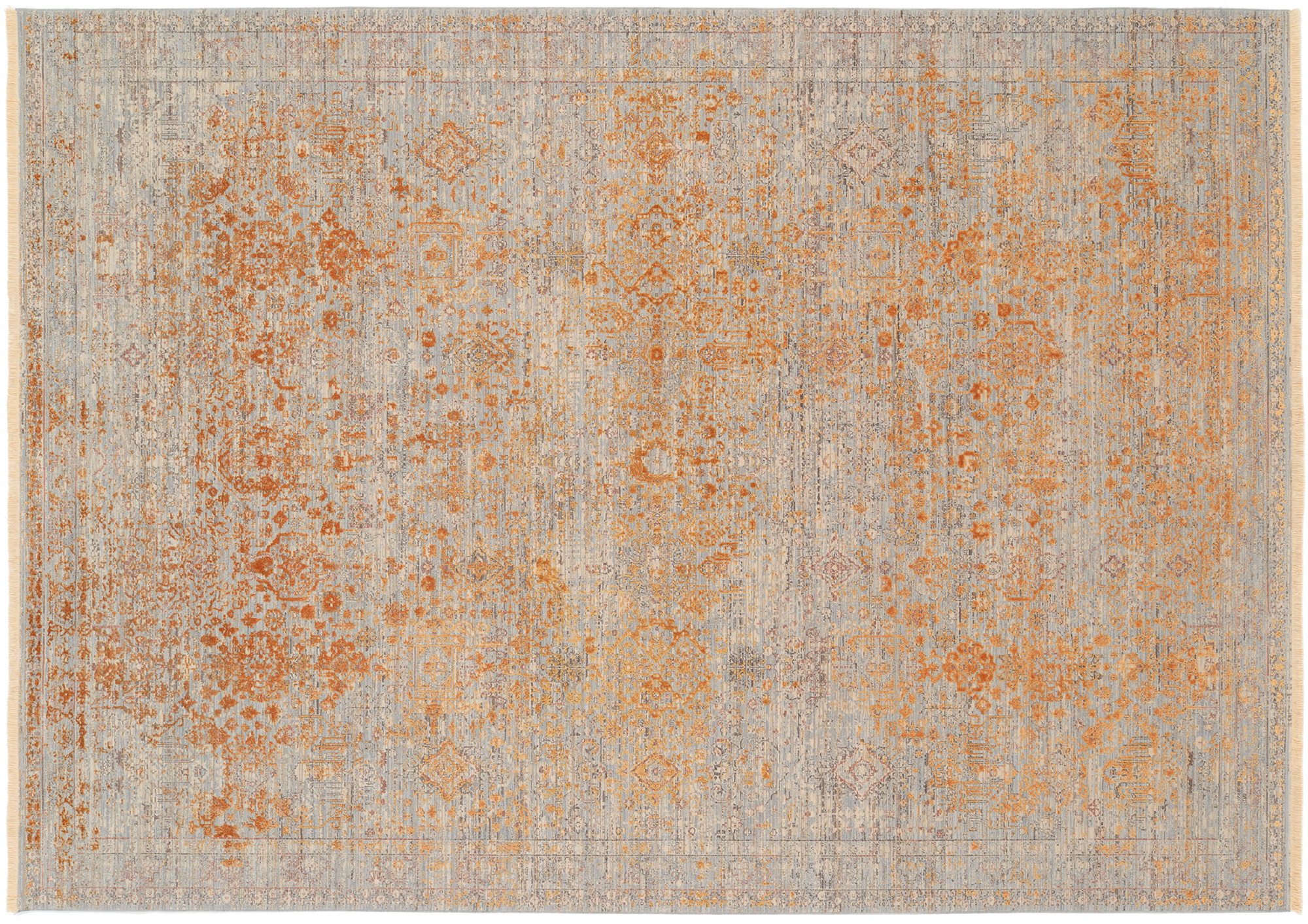 Farben Grande Designer Teppich gold-creme