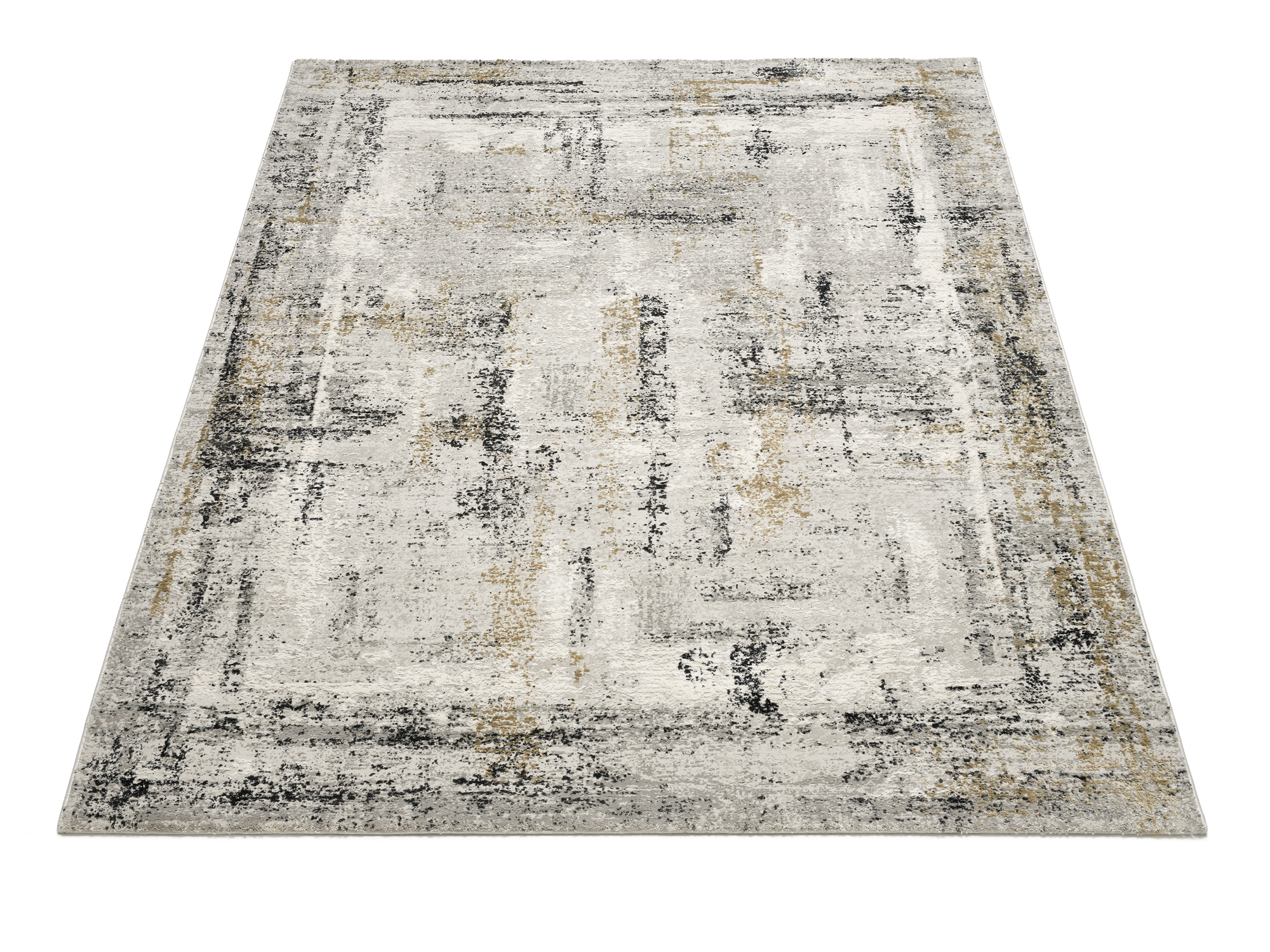 Manchester Delmont Designer Teppich grau