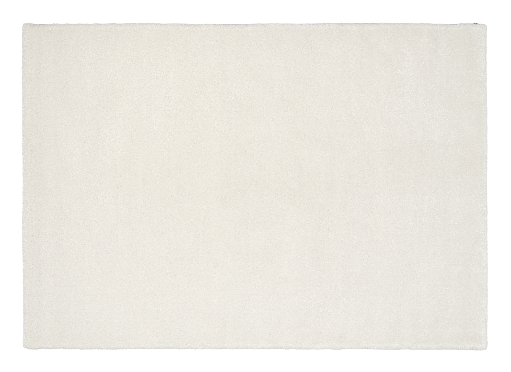 Komfort Uni Teppich off-white