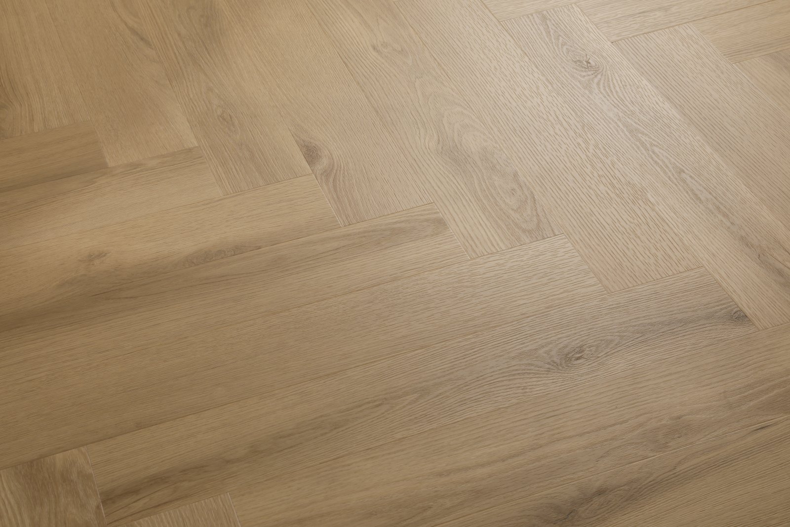 Klick Vinyl Fischgräte Eiche sandnatur – Herringbone Designboden mit integrierter Dämmung, Ansicht 10