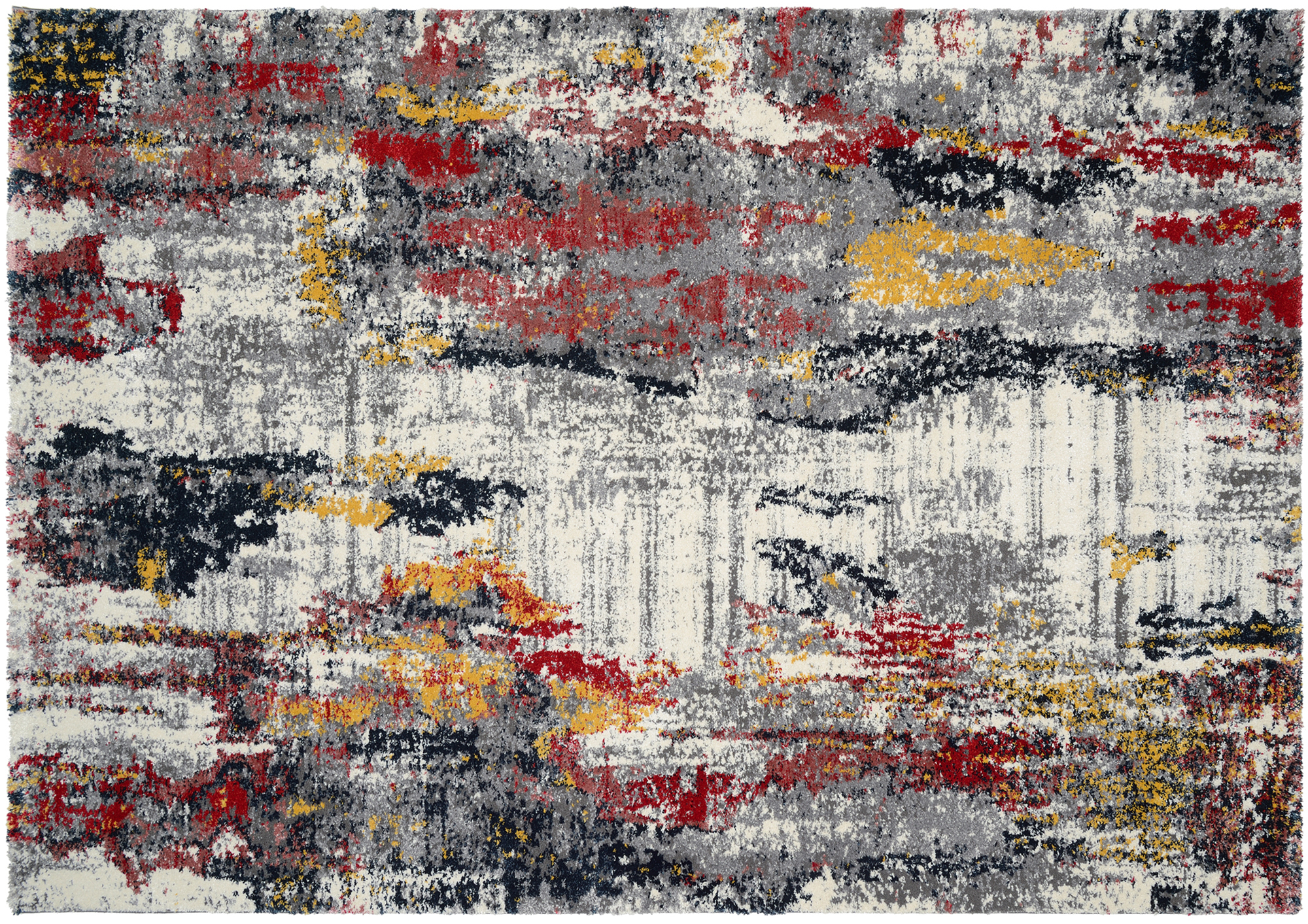 High and Low Five Designer Teppich multicolor