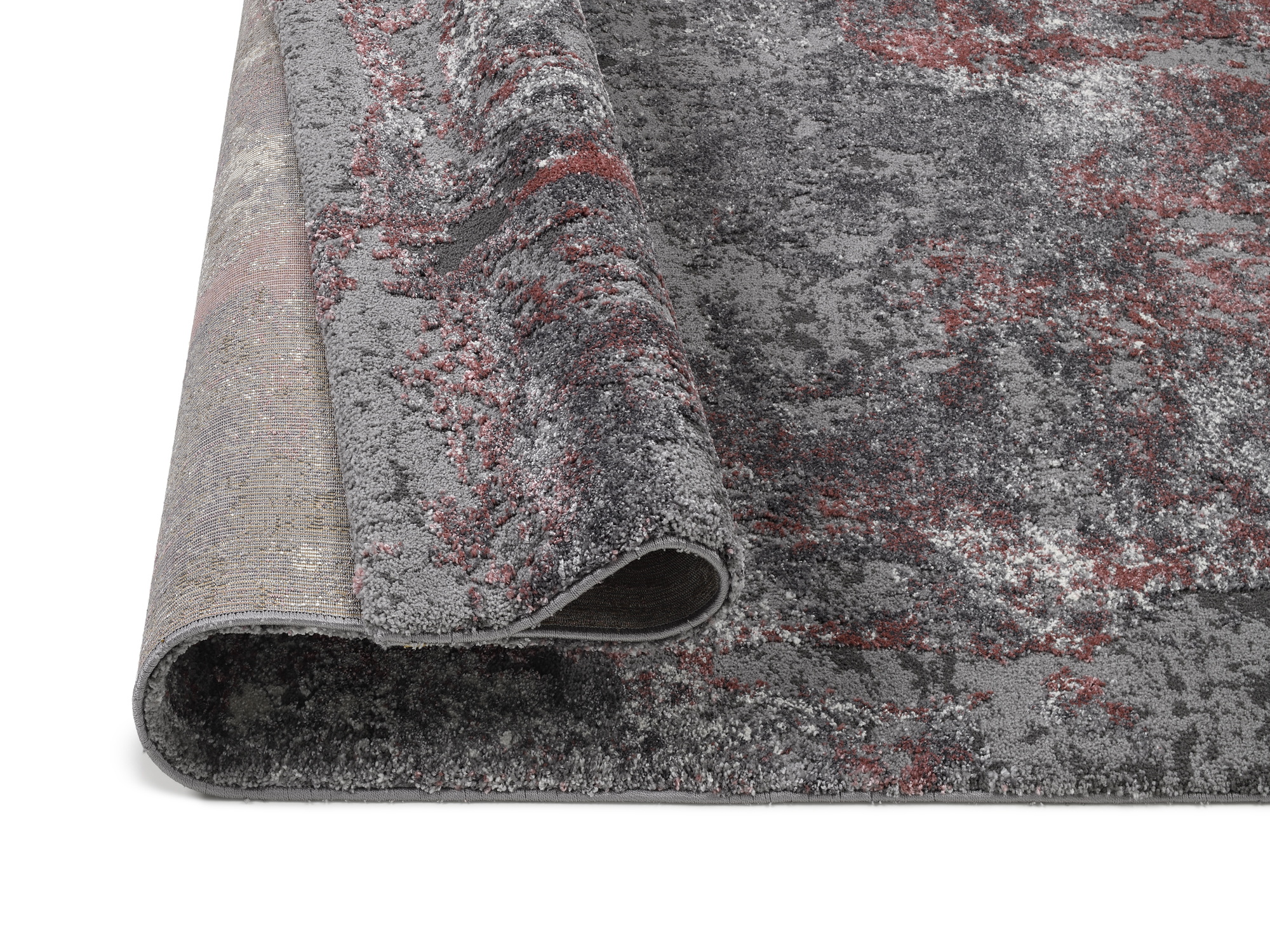 Juwel Liray Designer Teppich rosenholz