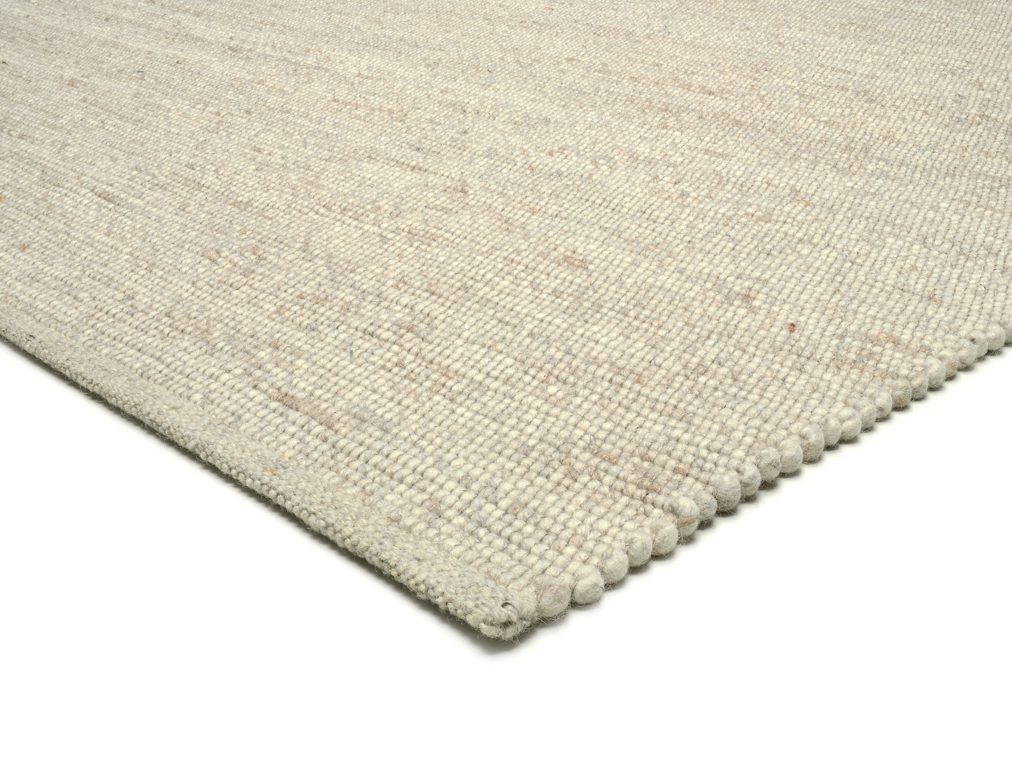 Tiny Handweb Teppich elfenbein