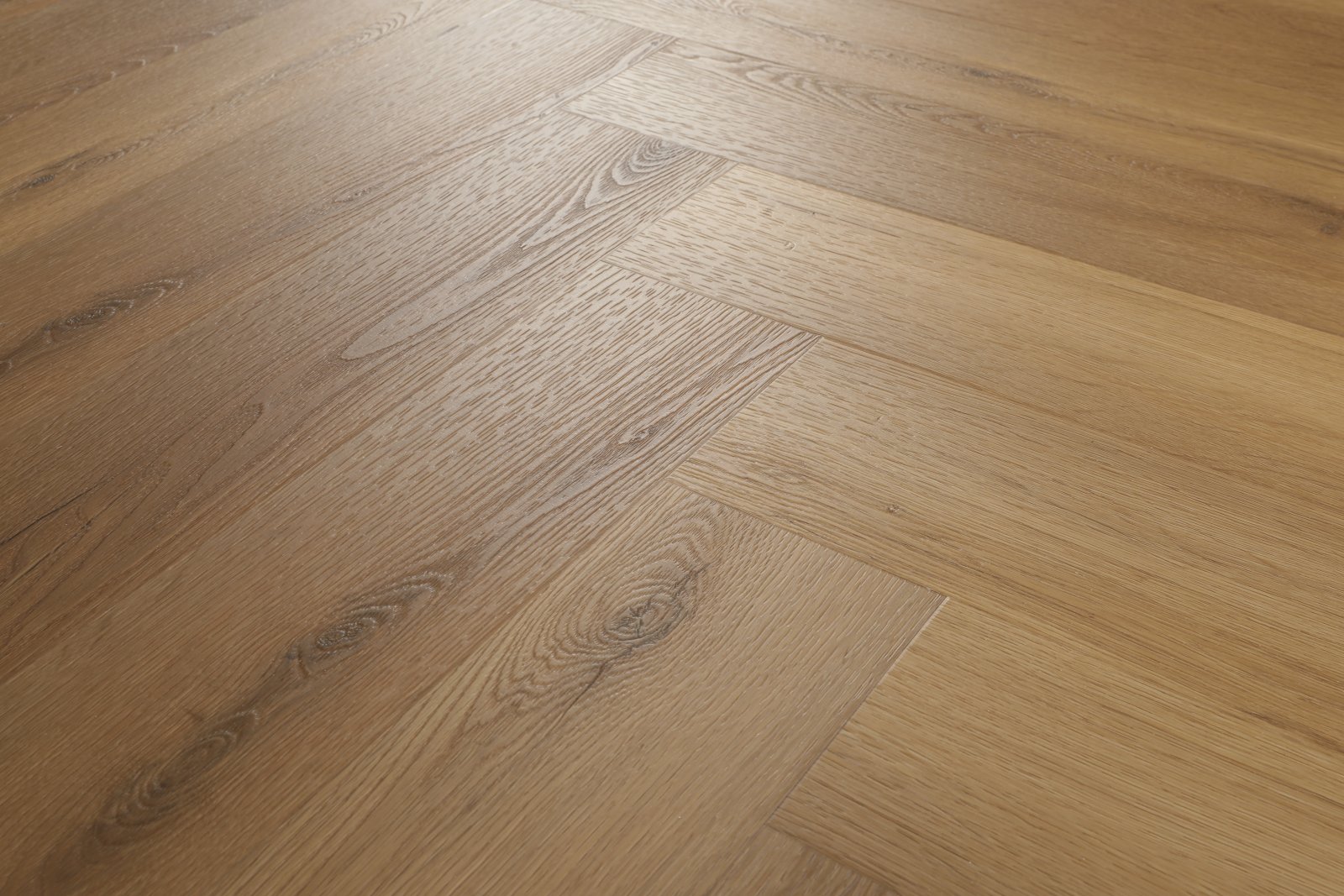 Klick Vinyl Fischgräte Eiche natur – Herringbone Designboden mit integrierter Dämmung, Ansicht 10