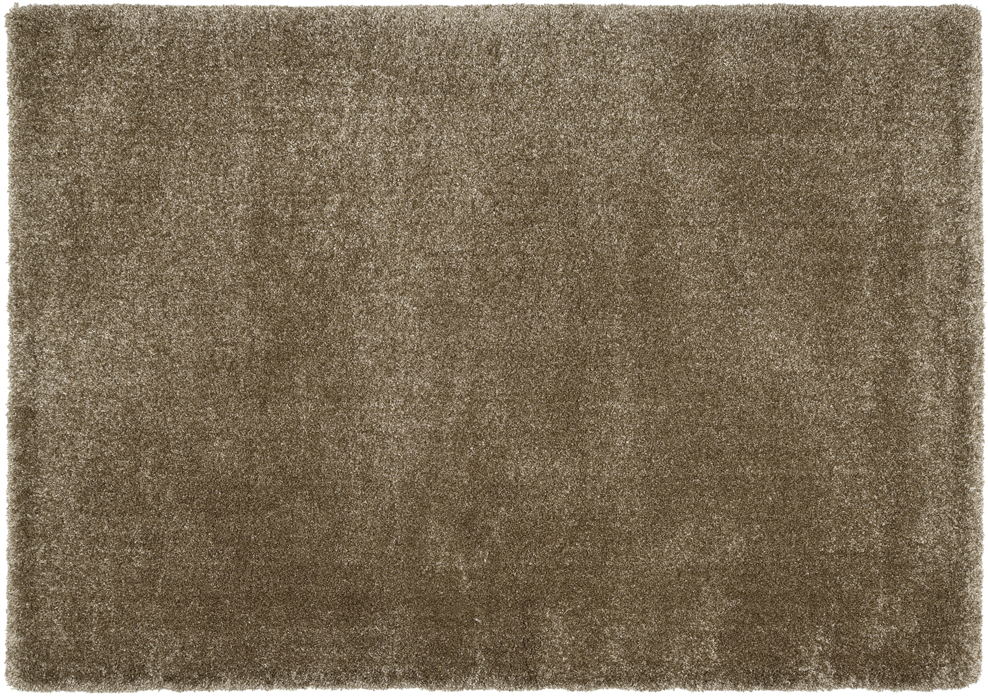 Montis Hochflor Teppich hellbraun