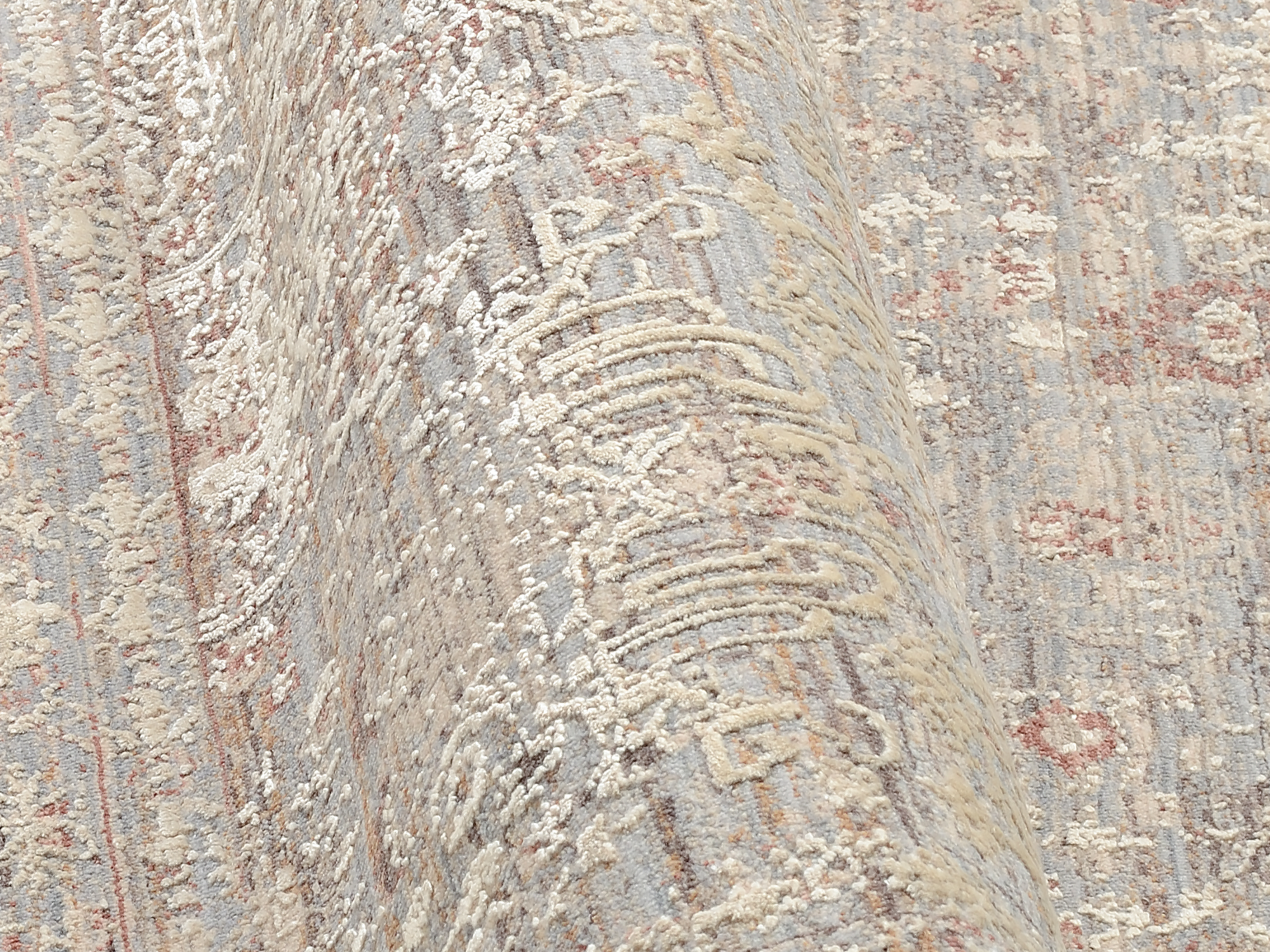 Farben Grande Designer Teppich natur