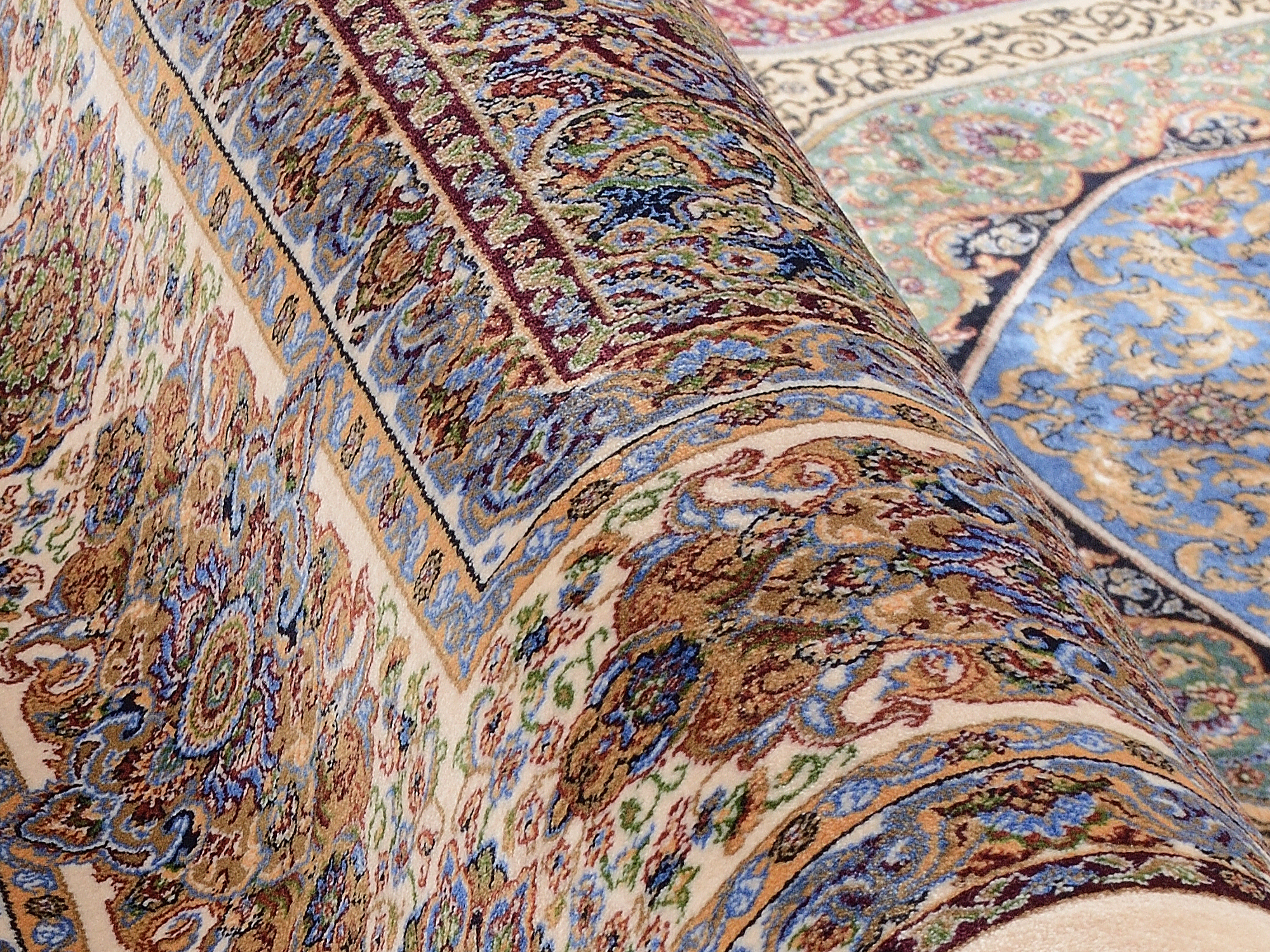 Silk Line Shah Abbas Orientteppich multicolor