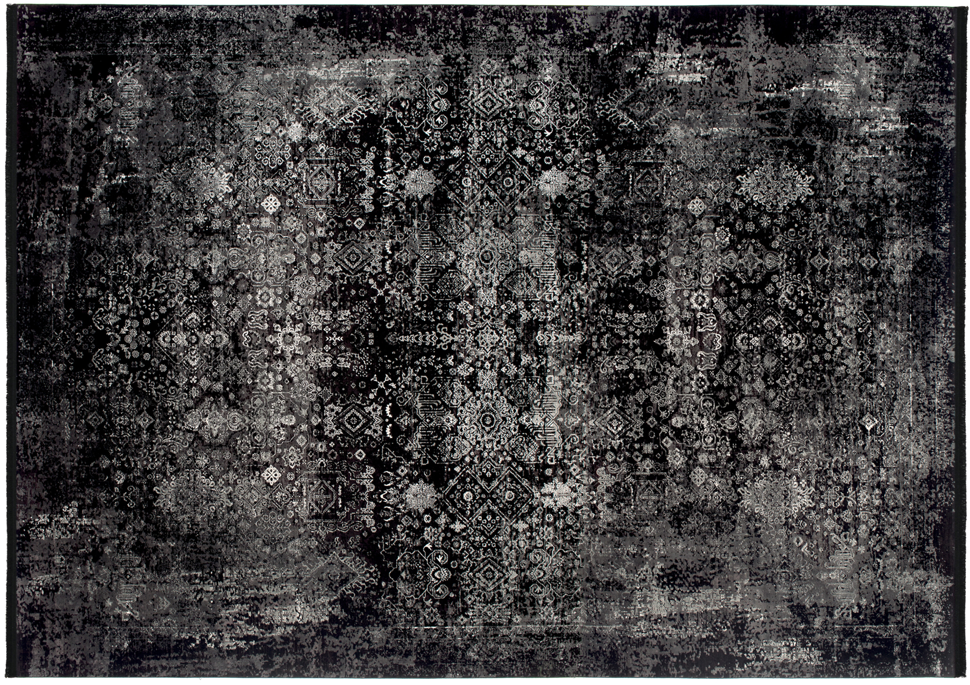 Bestseller Magic Designer Teppich schwarz-grau