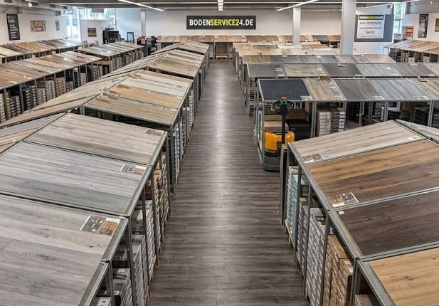 Klick Vinyl Strong Kollektion im Bodenservice24 Fachmarkt in Dormagen
