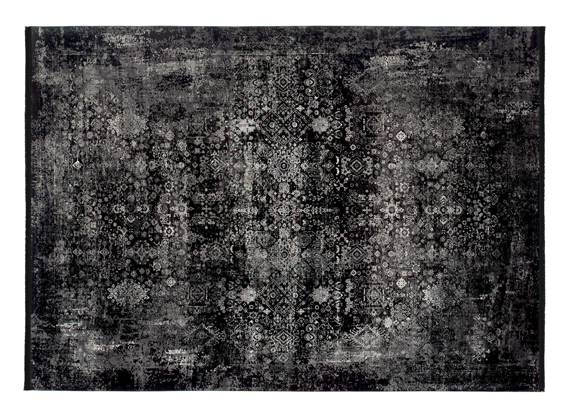 Bestseller Magic Designer Teppich schwarz-grau