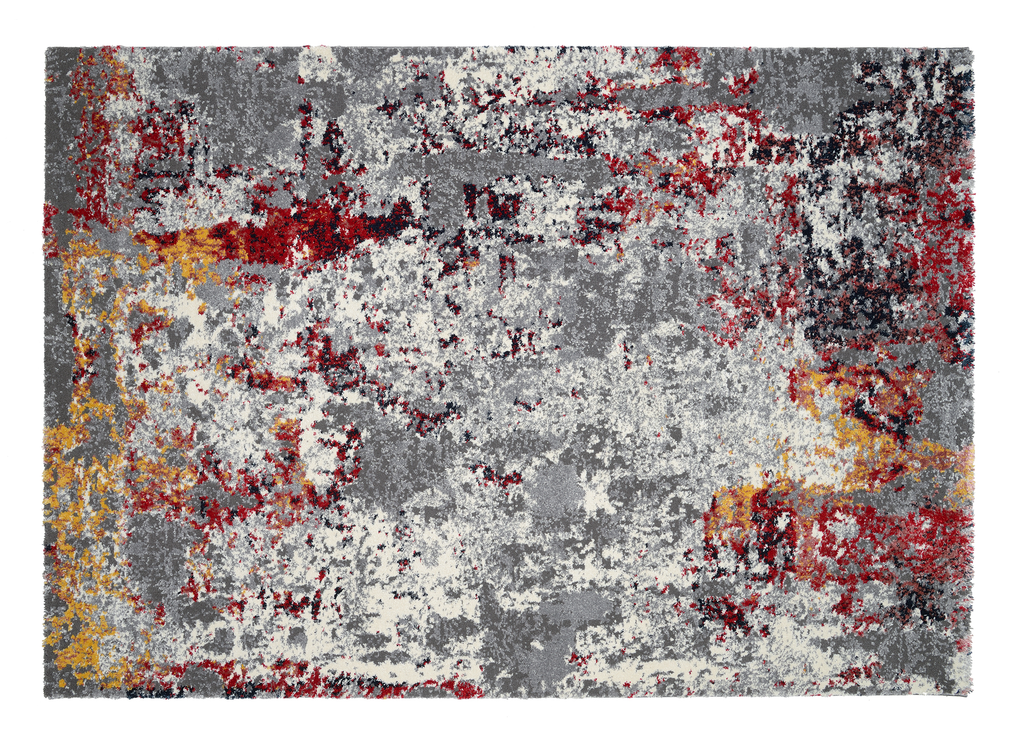 High and Low Eight Designer Teppich multicolor