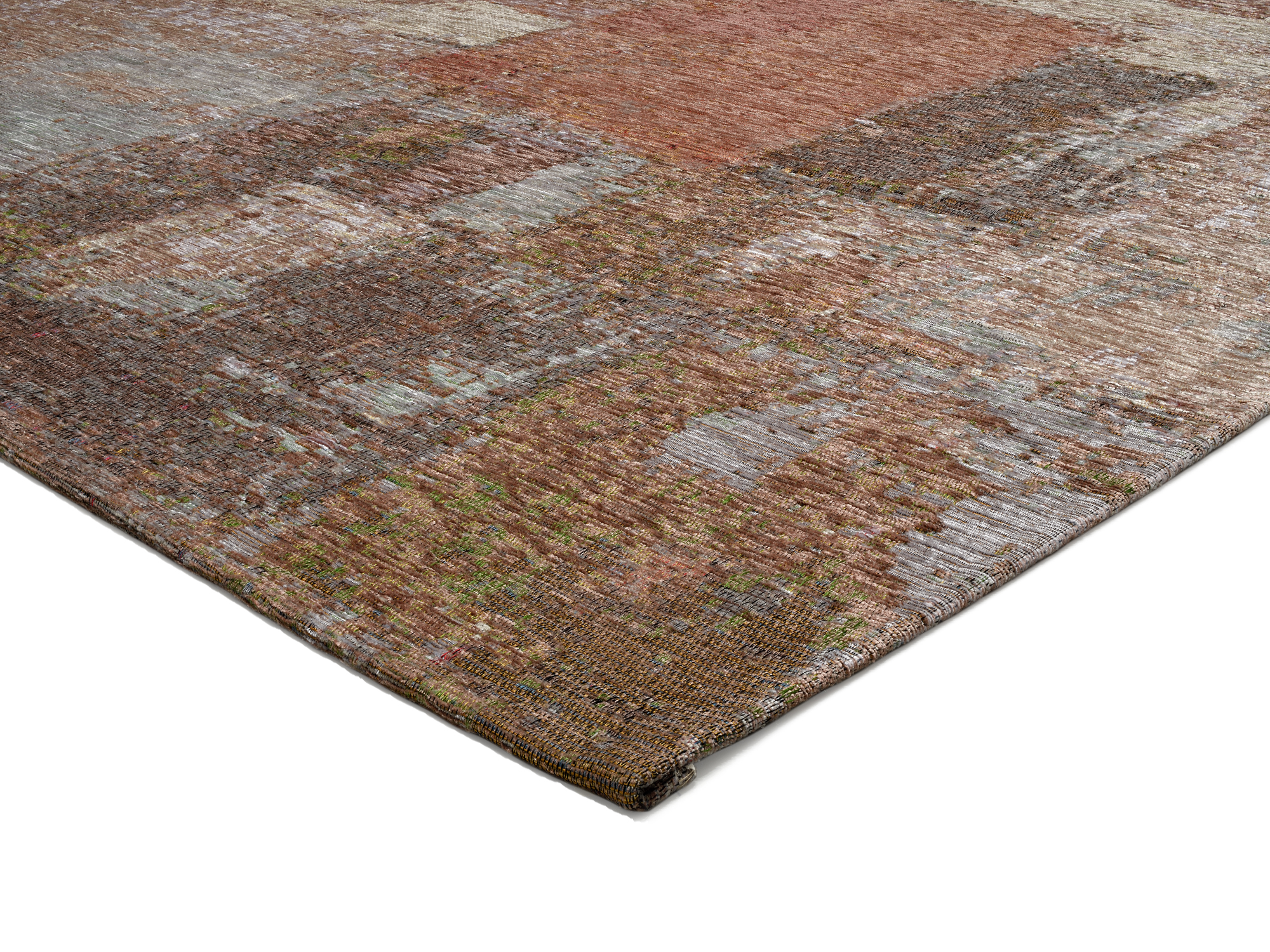 Atlanta Track Flachgewebe Teppich multicolor