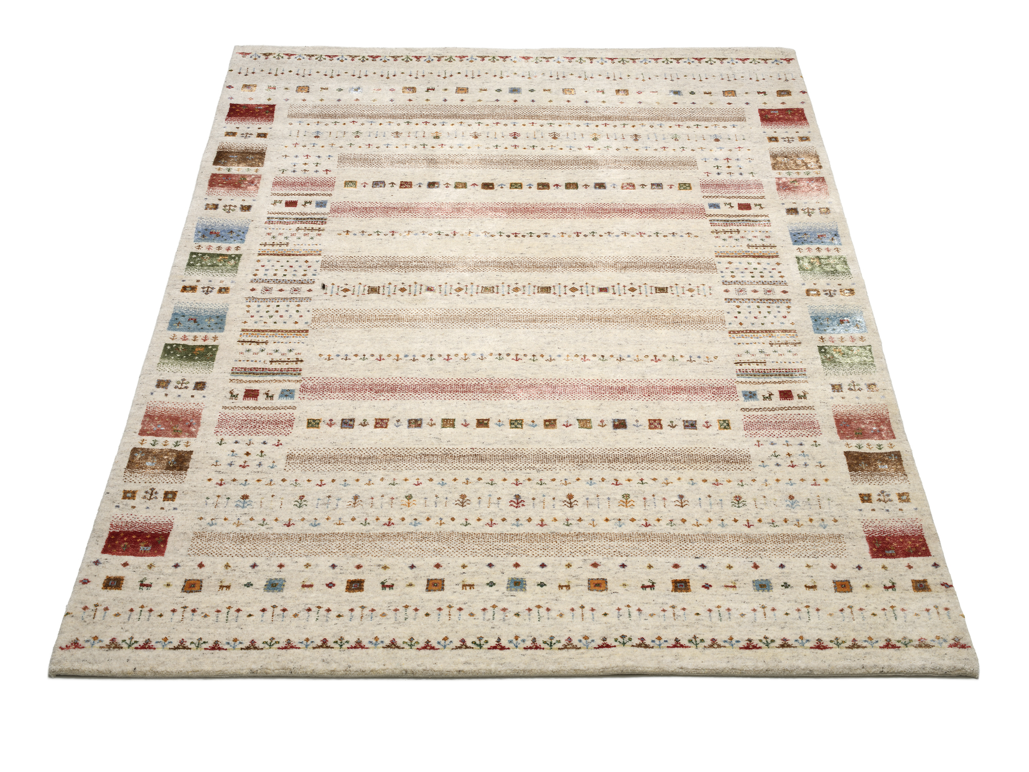 Colorful Melody Wollteppich multicolor