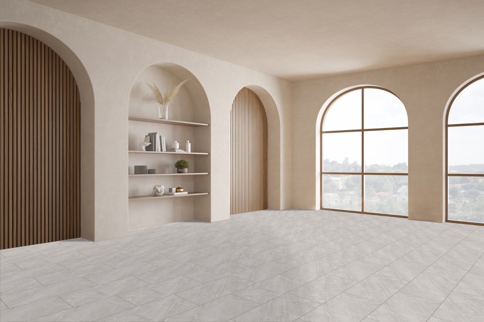 Klick Vinyl Marmor Grau – Wasserfester Vinylboden in Fliesenoptik