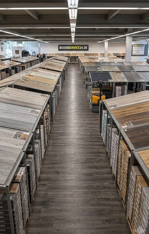 Hochglanz Klick Vinyl im Bodenservice24 Fachmarkt in Dormagen