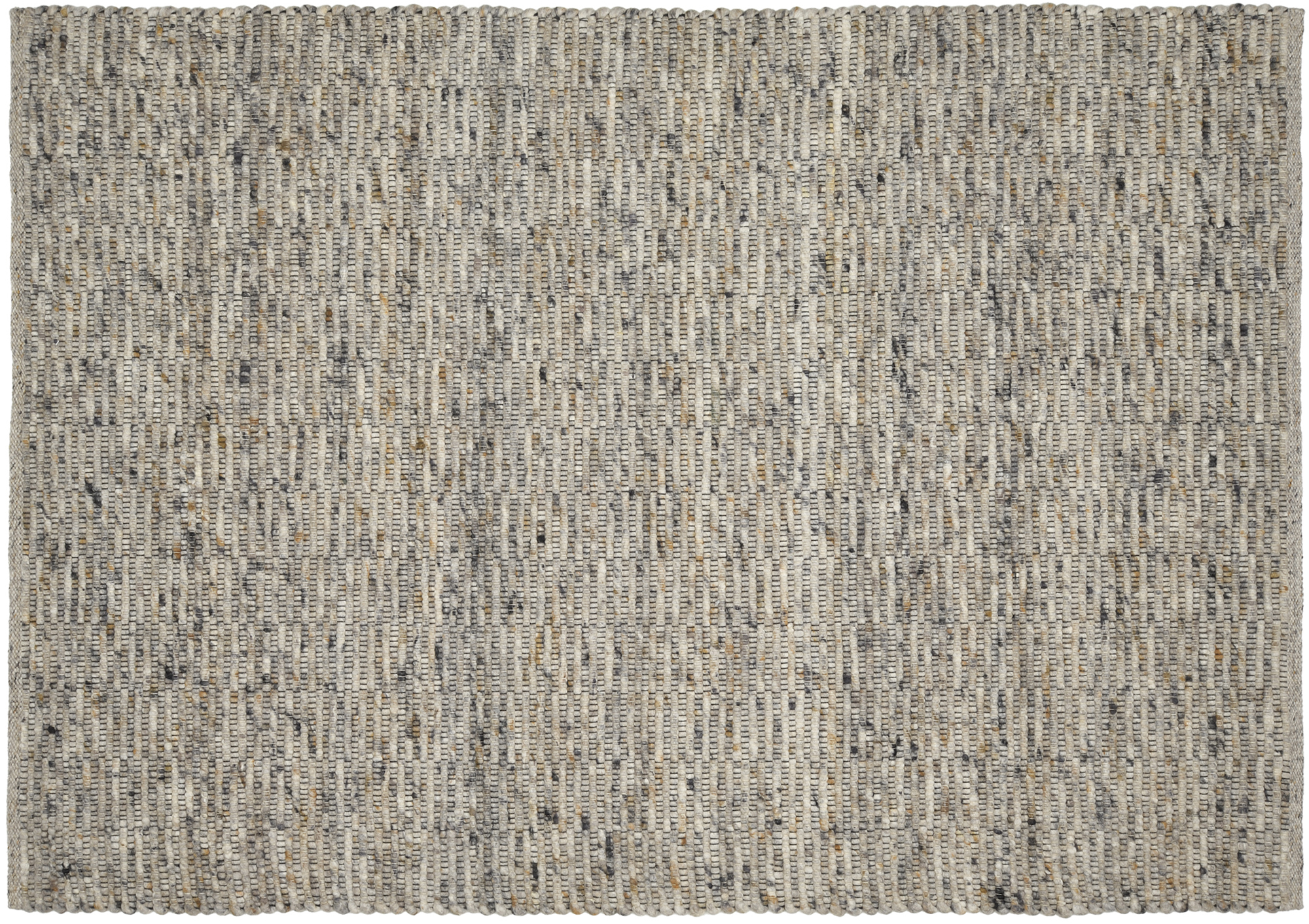Atrium Handweb Wollteppich beige-mix
