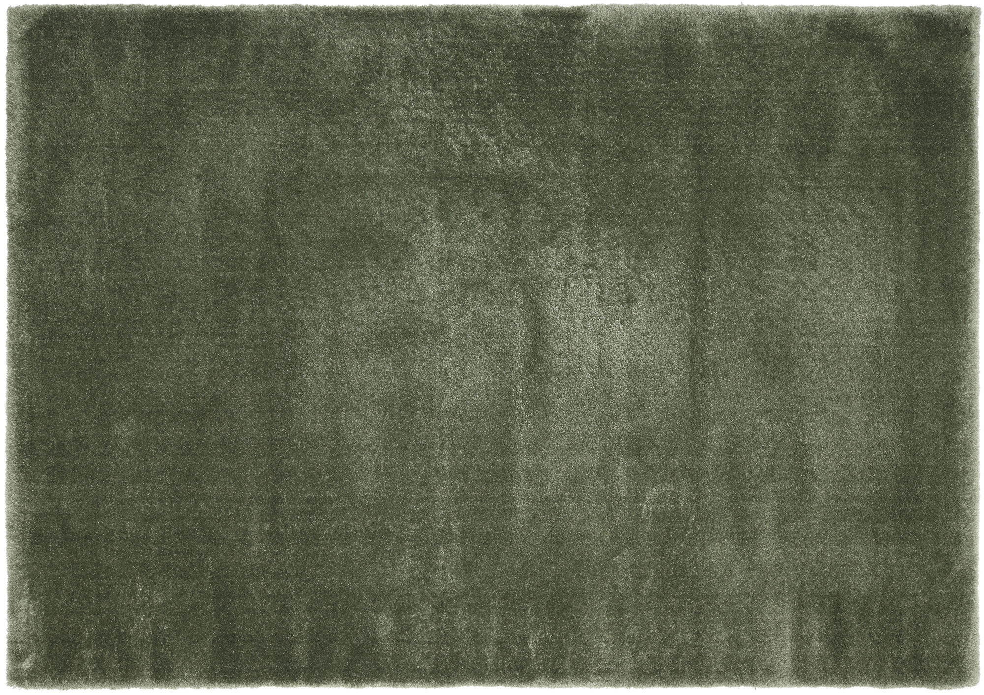 Soft Dream Hochflor Teppich oliv
