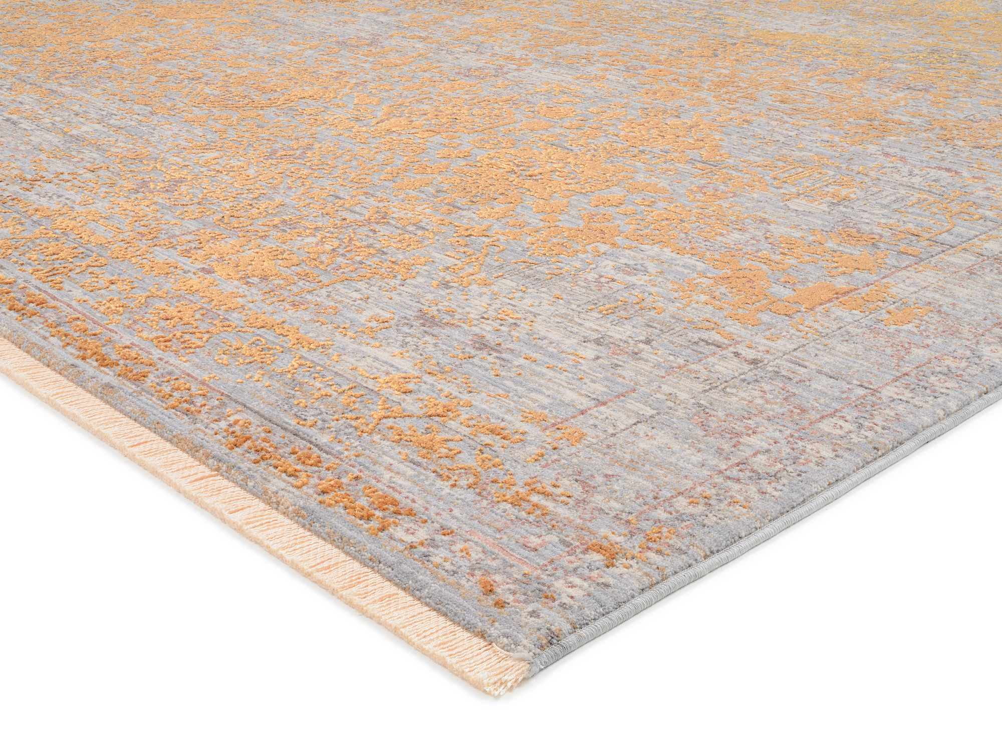Farben Grande Designer Teppich gold-creme