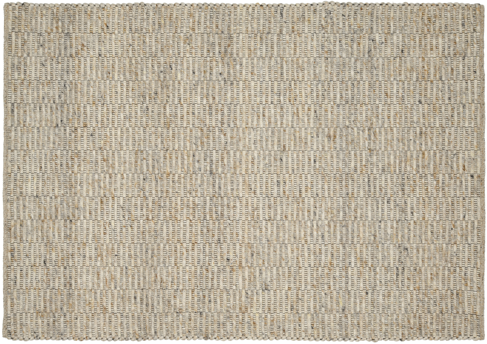 Atrium Handweb Wollteppich cappuccino