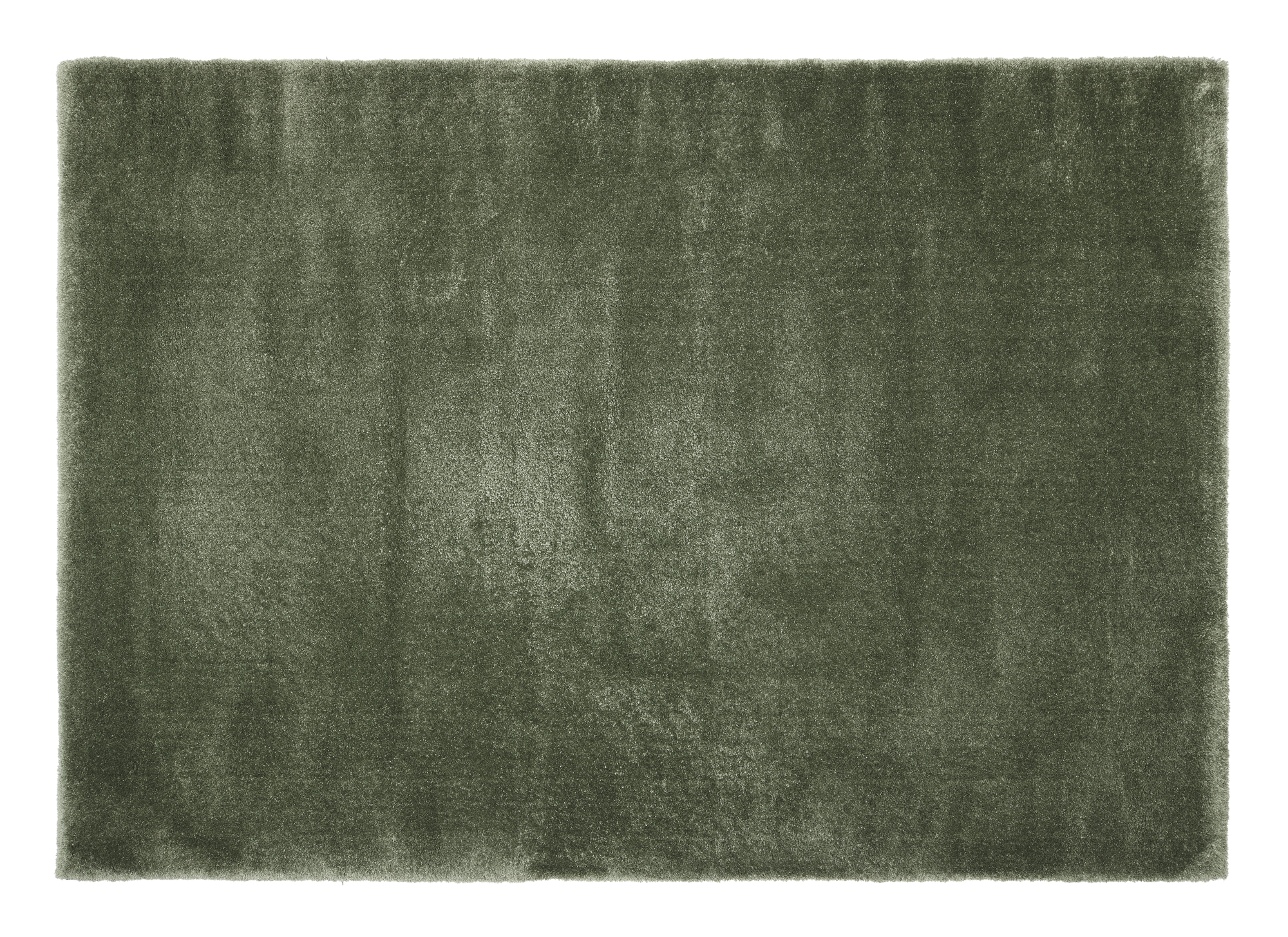 Soft Dream Hochflor Teppich oliv