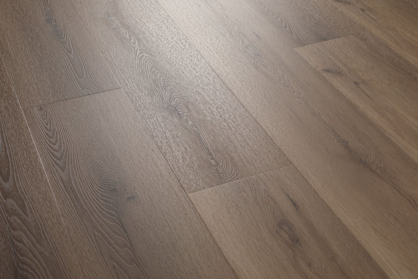 Klick-Vinyl Eiche Polar Nussbraun Matt – Premium Designboden mit 0,55 mm Nutzschicht