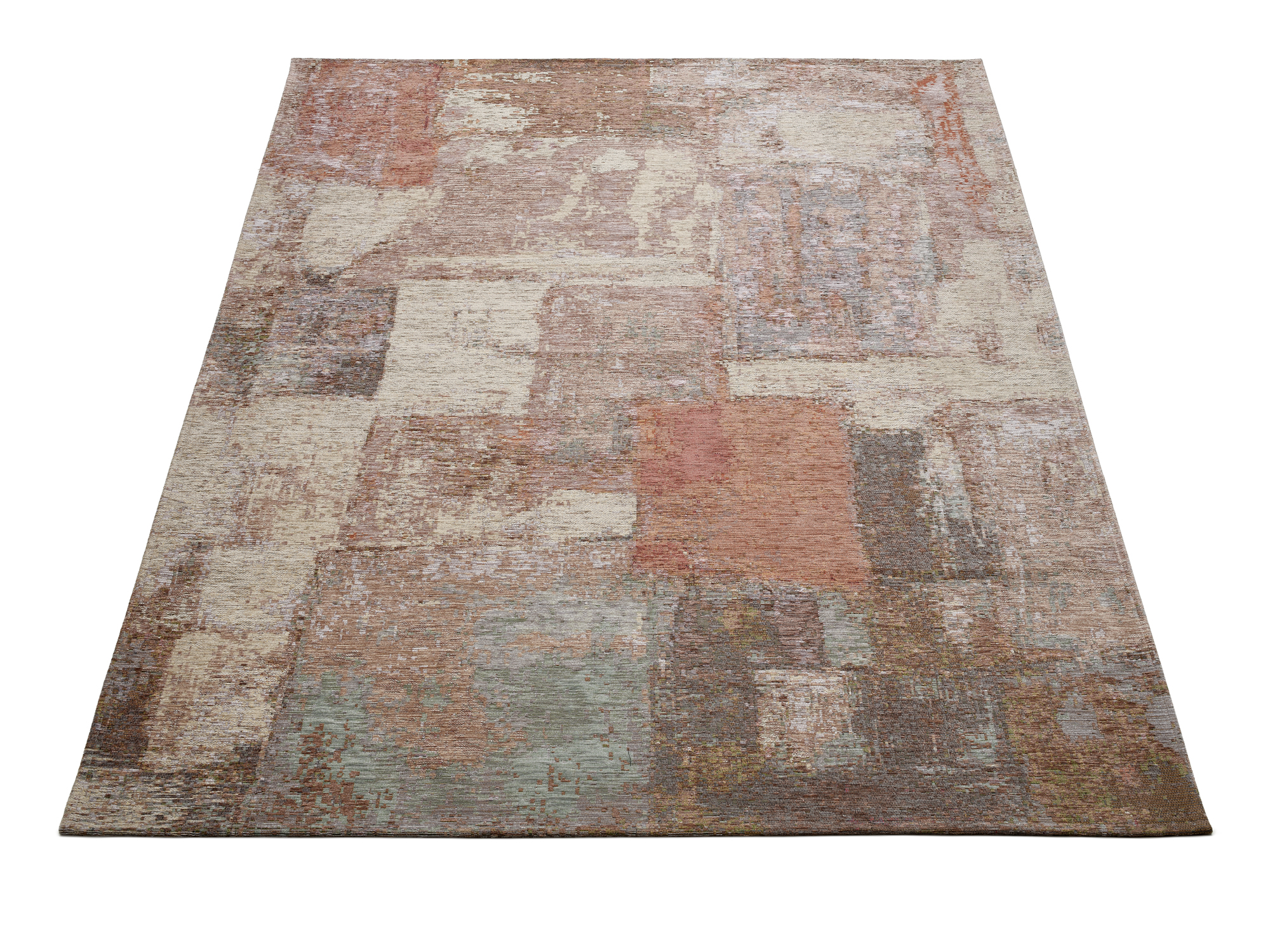 Atlanta Track Flachgewebe Teppich multicolor